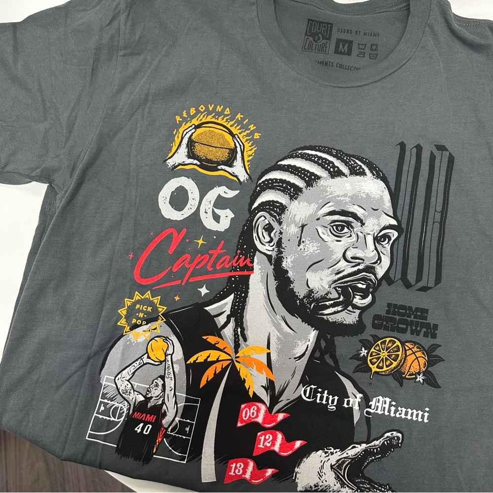 Miami Heat Haslem Tshirt - Picture 2 of 4